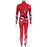 Löffler vrouwen ÖSV Biathlon ski suit 2023 rood-wit